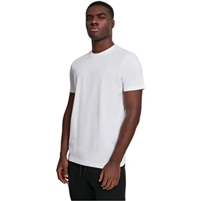 Image de Urban Classics Basic TEE Tshirt basique, Homme, Taille: 4XL, White