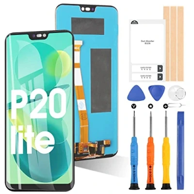 Image de Écran pour Huawei P20 Lite ANE LX2 L22 / Nova 3e LCD Tactile Digitizer Assemblage Verre Pièces de rechange