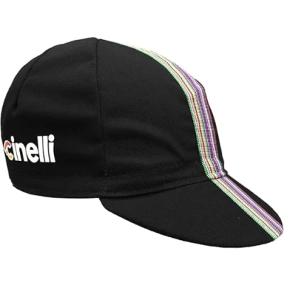 Image de Cinelli Ciao Casquette de Cyclisme, Noir, Taille Unique Mixte