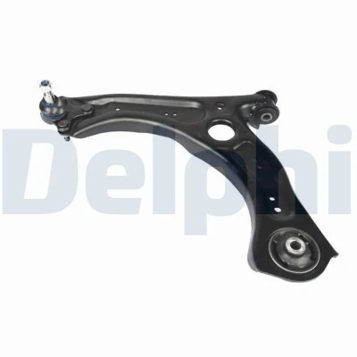 Image de DELPHI TC9128 Bras de suspension avec rotule gauche, inférieur, avant barre oscillant transversal Tôle d&#039;acier VOLKSWAGEN: Polo VI