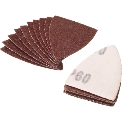 Image de Papier de verre multitool grain 60 en forme doigt 20 pièces