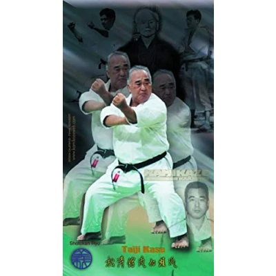 Image de Poster Collage du maître Taiji Kase, Couleur, 40x70 cm (Shotokan RYU Kase ha)
