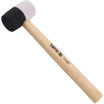 Image de YATO YT 4602 Maillet en caoutchouc 300 Bois 475