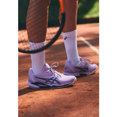 Image de Asics Solution Speed FF 3 CLAY Chaussures de tennis pour terrebattueerre battue, Femme, Taille: 38, Light ube/indigo fog