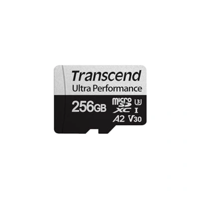 Image de Transcend TS256GUSD340S mémoire flash 256 Go MicroSDXC UHS I Classe 10 Neuf