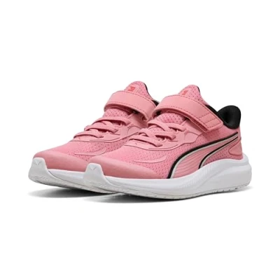 Image de Puma Skyrocket Chaussures de running pour enfants, Taille: 29, Pinkscape/white Matière synthétique / textile