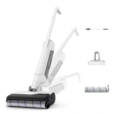 Image de Rowenta X Clean10 Aspirateur Laveur sans Fil, Longue autonomie, Nettoyage et séchage Automatique GZ7540WO, Nettoyeurs Vapeur électriques, Blanc
