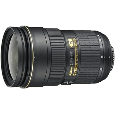 Image de Objectif zoom standard Nikon AF S NIKKOR 24 70 mm f/2,8G ED compatible pleine taille