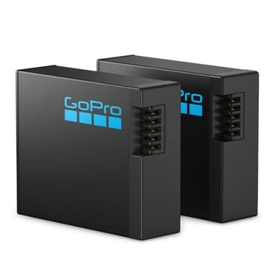 Image de Pack de 2 Batteries Rechargeables GoPro Enduro 1900 mAh Compatible HERO13 Black Résistant au froid