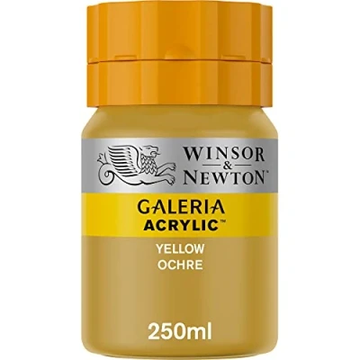 Image de Winsor &amp; Newton Acrylique Galeria 250ml Jaune Ocre Série 1