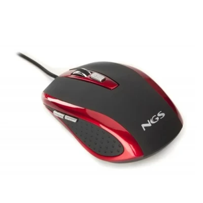 Image de NGS Red tick souris Bureau Droitier USB Type A Optique 800 DPI Neuf