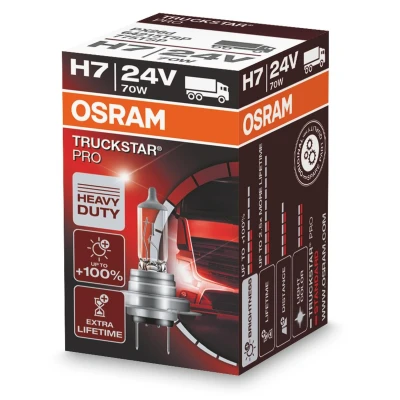 Image de OSRAM 64215TSP Ampoule, projecteur longue portée H7 24V 70W Halogène MERCEDES BENZ: ATEGO 2, SCANIA: P,G,R,T series