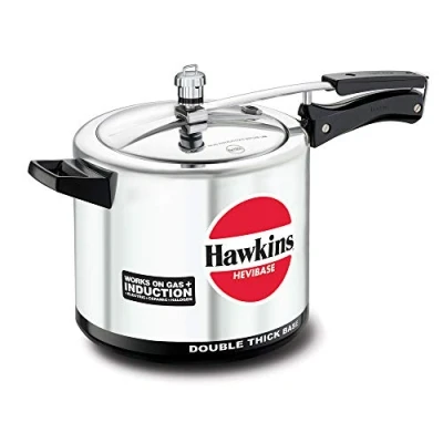 Image de Hawkins Hevibase IH65 Autocuiseur Compatible Induction Argenté 6,5 l