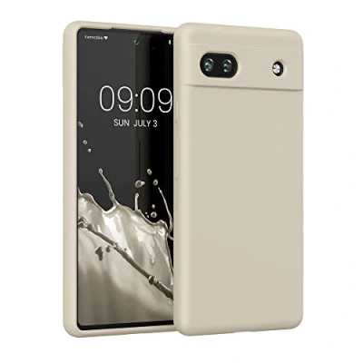 Image de kwmobile Housse Compatible avec Google Pixel 6a Coque de téléphone Protection Souple en TPU Silicone Sugar Frosting