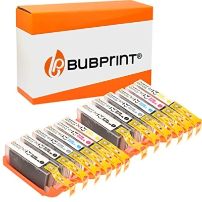 Image de Bubprint 12 Cartouches d&#039;encre Compatible pour Canon PGI 570 CLI 571 XL Pixma MG7700 MG7750 MG7751 MG7752 MG7753 TS8000 TS8020 TS8040 TS8050 TS8051 TS8052 TS8053 TS9000 TS9050 TS9055 Multipack
