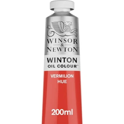 Image de Winsor &amp; Newton Winton Huile 200ml 682 Vermillon Imitation