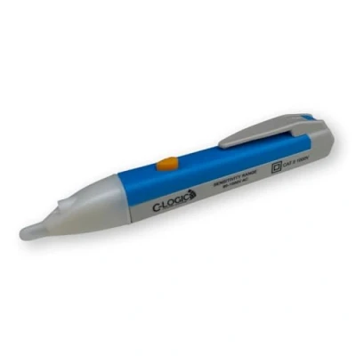 Image de C LOGIC 25 Détecteur de Tension Sans Contact, Testeur avec LED Rouge, Plage 90V 1000V AC, Indicateur Sonore et Visuel, Détection Câble Cassé, CAT II