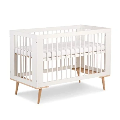 Image de Lit bébé 60x120 LittleSky by Klups Sofie Blanc