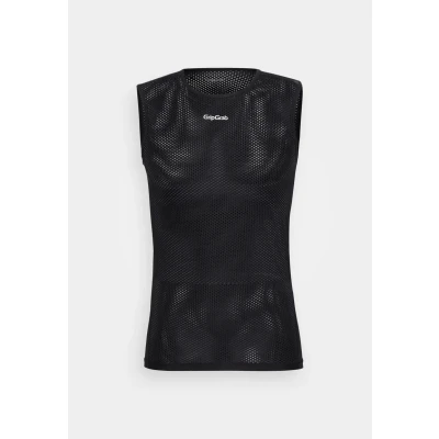 Image de GripGrab Sous Maillot Été Vélo en Mailles Lots de 1 et 3 Maillots Fonctionnels sans Manches Anti odeur pour le Cyclisme, Noir, XL