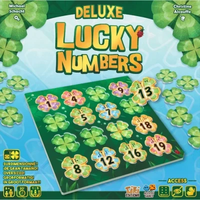 Image de Lucky Numbers Deluxe [Version &amp; Access] Quand Le Sudoku Rencontre Loto Intergénérationnel et idéal pour Toute la Famille TIKI Editions