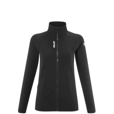 Image de Millet Femme K Lightgrid Jkt W Polaire, Noir (nouveau Logo), XS EU