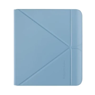 Image de Kobo Libra Colour SleepCover Case Dusk Blue Sleep/Wake Technology Built in 2 Way Stand Vegan Leather Compatible with 7&quot; eReader