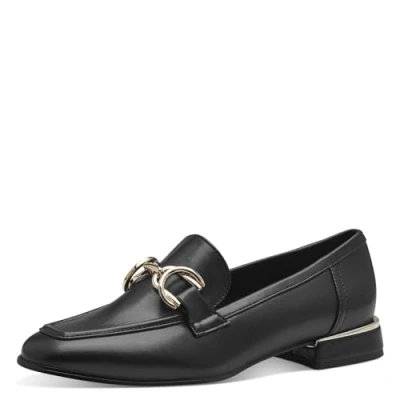Image de MARCO TOZZI Mocassin by Guido Maria Kretschmer 2 24216 42 Femme, Noir, 39 EU