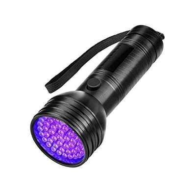 Image de Lampe Torche 51 LEDs,Lampe de Poche UV pour Détecteur D&#039;urine D&#039;animal Familier,Ultra Violet Noir Lumière Chien Chat D&#039;urine,les taches d&#039;animaux, le scorpion, les punaises