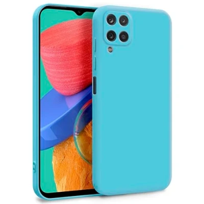 Image de MyGadget Coque pour Samsung Galaxy M33 5G Case Protection Rigide Anti Choc avec Doublure Microfibre Turquoise
