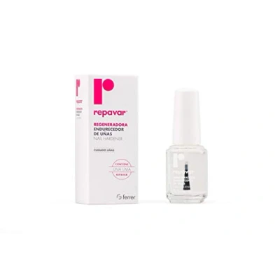 Image de Repavar Durcisseur d&#039;Ongles Traitement et Soins des Mains Forme une Pellicule Protectrice qui Augmente la Dureté Souplesse Inclut Lime 15 ml