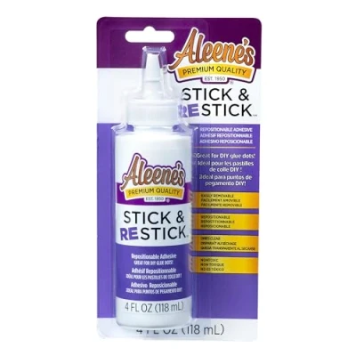 Image de Aleenes, Ilovetocreate Stick &amp; Restick Carton Blanc 118 ml