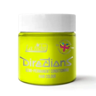 Image de La Riche Directions Coloration semi permanente pour cheveux Jaune fluo 100 ml
