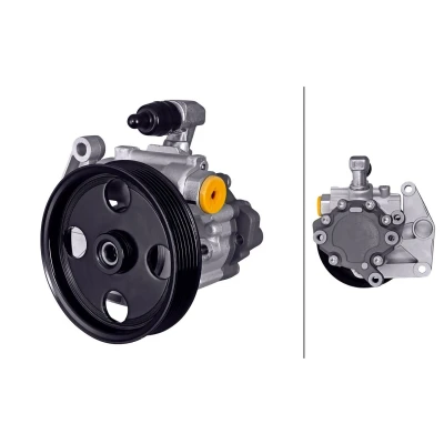 Image de HELLA 8TL 359 003 401 Pompe De Direction Assistée hydraulique 128 6 115 Rotation dans le sens des aiguilles d&#039;une montre MERCEDES BENZ: Classe ML