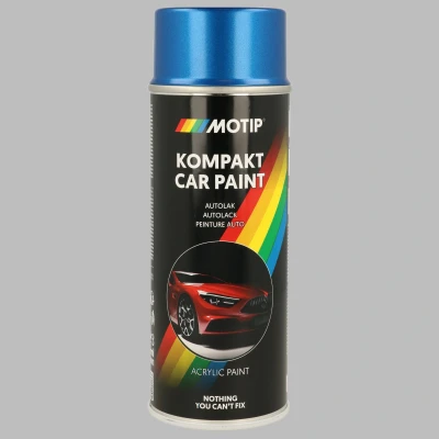 Image de MOTIP 53929 Peinture combinée pour voitures 400ml aérosol Bleu Kompakt red metallic 12 ml