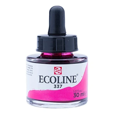 Image de Flacon d&#039;aquarelle liquide Ecoline 30 ml Magenta 337 (11253371)