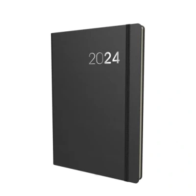 Image de Collins Legacy Agenda Semainier 2024 format A5 Planificateur d&#039;entreprise et organiseur Janvier à décembre Noir CL53.99 24