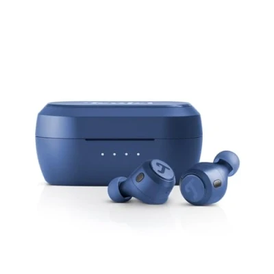 Image de Teufel Real Blue TWS 3 Écouteurs Intra Auriculaires sans Fil Bluetooth AAC, à réduction Active du Bruit, ANC, étanche, IPX4, jusqu&#039;à 37h d&#039;autonomie avec boitier de Recharge, Bleu
