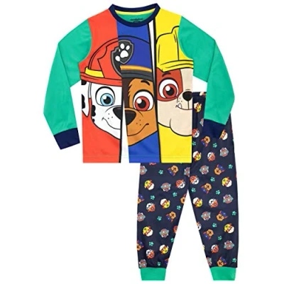Image de Paw Patrol Ensemble De Pyjamas La Pat&#039; Patrouille Garçon Multicolore 2 3 Ans