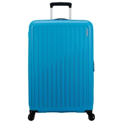 Image de American Tourister Chariot rigide, taille L fabriqué en polyéthylène, robuste et résistant aux rayures. Très pratique super léger, dispose de deux grands compartiments, diviseur dans le