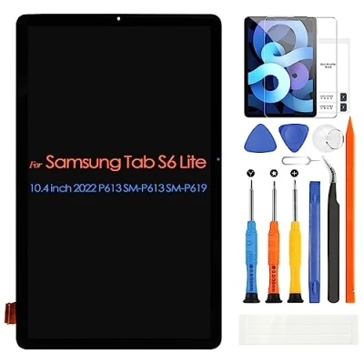 Image de ARSSLY Écran LCD pour Samsung Galaxy Tab S6 Lite 2022 P613 SM P613, P619 Display Digitizer Tactile Remplacement Assembly avec Réparation Kit(10,4&quot;&quot;, 1200x2000 Pixels)