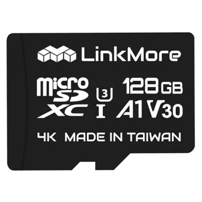 Image de LinkMore 128GB XV13 (Agon) Micro SDXC Card, A1, UHS I, U3, V30, Class 10 Compatible, Read Speed Up to 100 MB/s, Write 40 SD Adapter Included