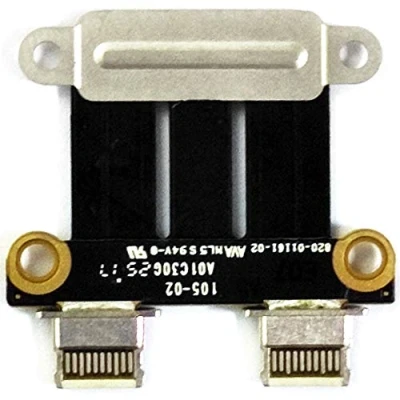 Image de ICTION Connecteur de carte d&#039;alimentation DC Jack IN remplacement 820 00484 02 pour MacBook Pro Retina 13&quot; 15&quot; A1706 A1707 Power Board Connector 2016 2017