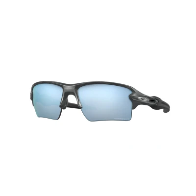 Image de Oakley Flak 2.0 XL, Lunettes de Soleil Mixte, Mattschwarz Camo/Prizm Tiefwasser Polarisiert