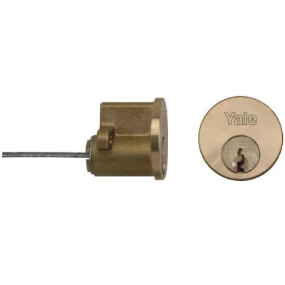 Image de Yale Locks P1109 Visi Cylindre à Tige de Remplacement avec 2 clés Laiton