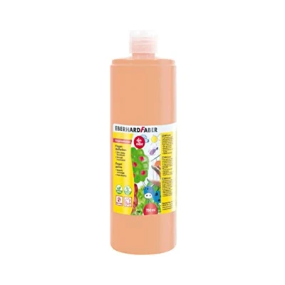 Image de Eberhard Faber 578932 Peinture au doigt EFA Color, beige, 750 ml, séchage rapide et lavable