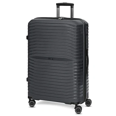 Image de Stratic Shine Valise &amp; Trolley Grand Fabriqué en polypropylène résistant aux Chocs et Rayures avec 4 roulettes, poignée verrouillable, Sangle croisée Serrure TSA 51cm x 30cm 75cm