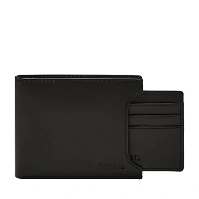 Image de Fossil Portefeuille 2 en 1 RFID Derrick de cuir, pour homme, ML3685001