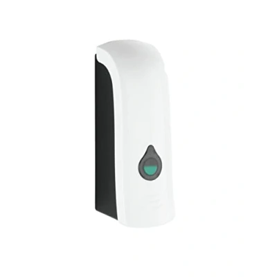 Image de WENKO distributeur de désinfectant et savon Ranera S Blanc, mural hygiénique pour désinfectant, liquide etc., fixer sans percer, capacité : 280 ml, 7x22 x7,5cm, matière plastique