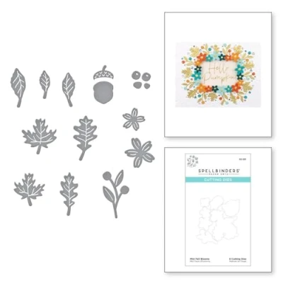 Image de SPELLBINDERS Mini fleurs d&#039;automne