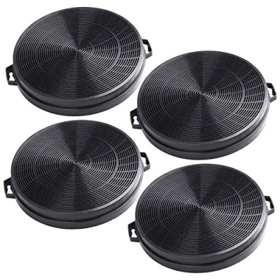 Image de 4x AquaHouse Filtre à charbon pour hotte Baumatic S1 Jan Kolbe K600 K 600 (210 x 32 mm CHF02B)